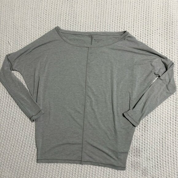 Athleta Grey Dolman Long Sleeve Top XS‎ - Picture 3 of 7